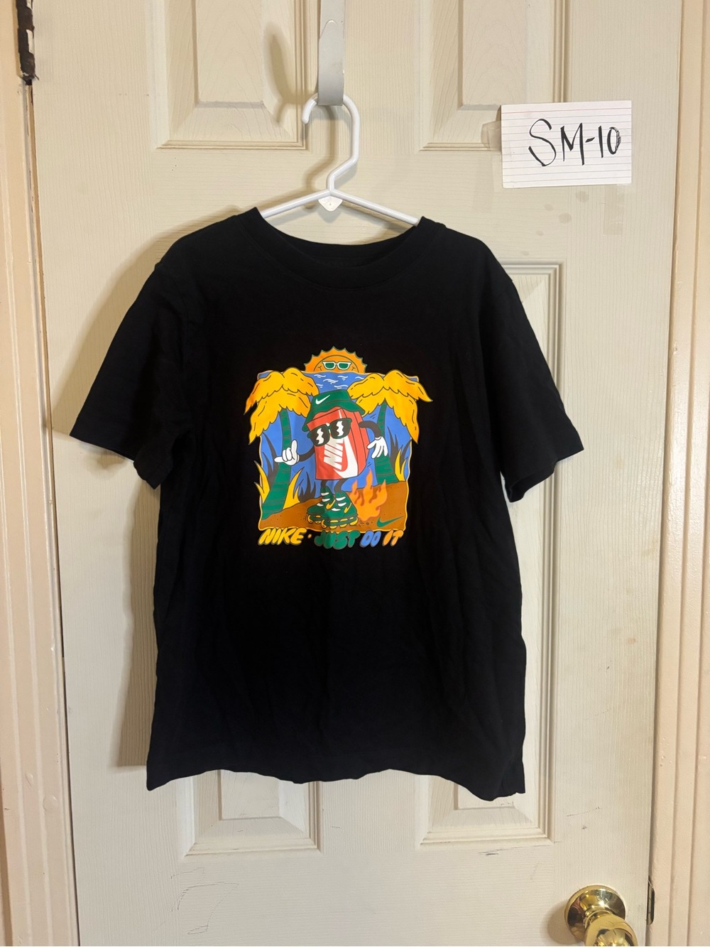 Nike Black 'The Nike Tee' Logo Crewneck